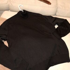 Black Turtleneck Sweater